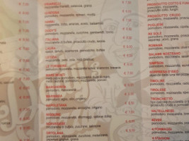 Dody's Pizza 2 menu