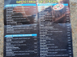 Pizzeria Pizzicorio menu