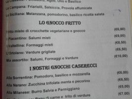 Pizzeria Laghetto menu