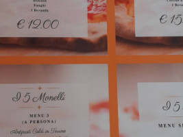 I 5 Monelli menu