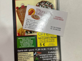 Pizzeria Willy menu