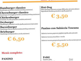 La Piadineria 2.0 menu