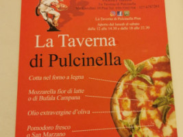 La Taverna Di Pulcinella menu