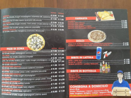 Pizza In Piazza menu