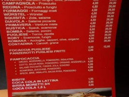 L'arte Della Pizza menu