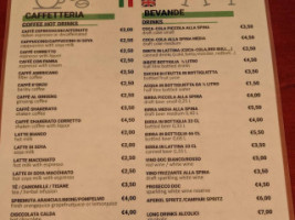 Otto E Mezzo menu