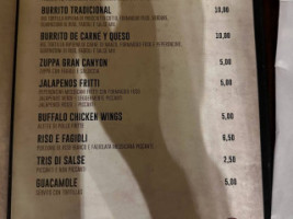 Chili Pepper menu