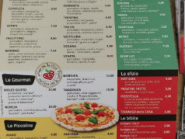 Chiamala Pizza menu