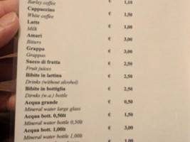 Osteria Buso Del Goto Verona menu