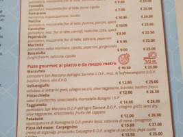 Levita Pizza Emporio Enogastronomico menu