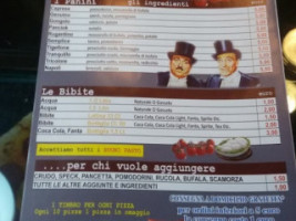 Nuova Napoli menu