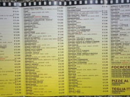 Ciak Pizza menu