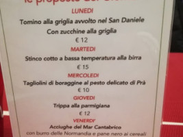 Prosciutteria Del Vinacciolo menu