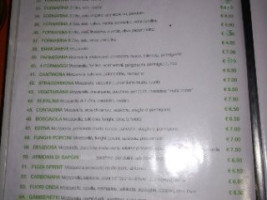 Pizzeria Pensar Buono menu