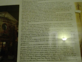 Cavour menu