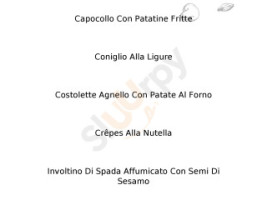 Trattoria Ligure Da Graziella menu