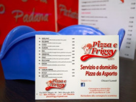 Friggy Pizza menu