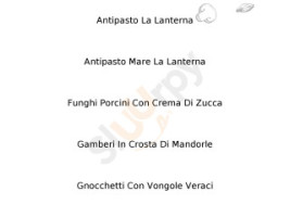 Osteria La Lanterna Di Marco Ferrara menu