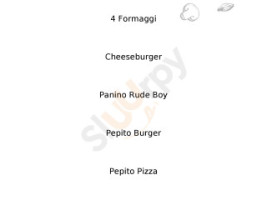 Pepito Pizza menu