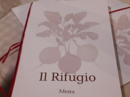 Pizzeria Rifugio menu