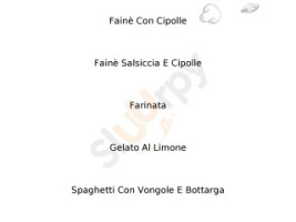 Faine Da Benito menu