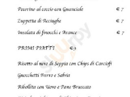 Osteria Enoteca Il Becco Fino menu