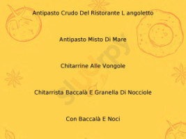 L' Angoletto Mare E Vino food