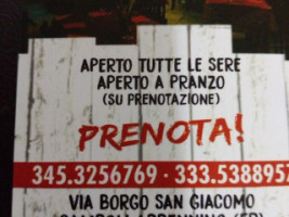 La Stuzzicantina Dei Due Compari menu