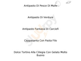 Trattoria Da Nanni menu