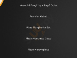 La Rinascente Pizza Exspess menu