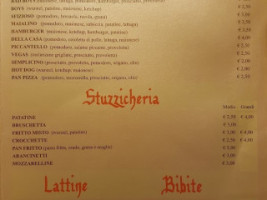 La Fenice menu