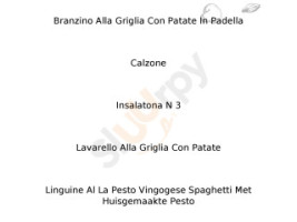 Pizzeria Cometa Azzurra menu