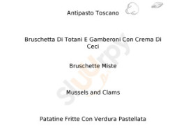 Il Miraggio menu