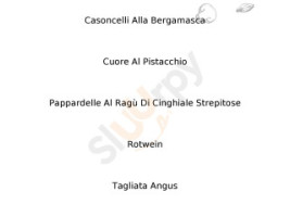 Trattoria Alpini menu