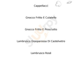 Lambruscheria Cà  Berti menu