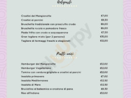 Il Mangianotte menu