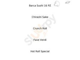 Sushi Style menu