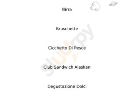 Ristopub Da Luca menu