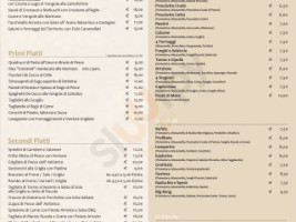 La Lampara menu