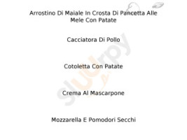 Trattoria Del Giardinetto menu