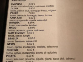 Il Santo menu