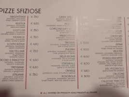 La Pizzoteca Da Michi menu