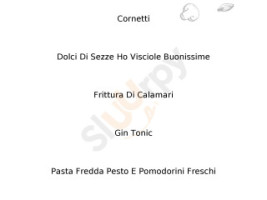 Ristocaffe Ciacciarelli menu