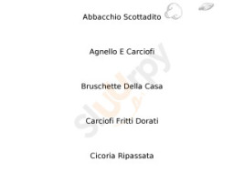 Trattoria Da Giglietto menu