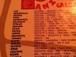 Garfield menu