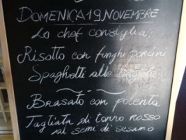 Dei Cacciatori menu