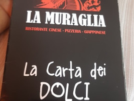 Rist. Pizz. La Muraglia menu