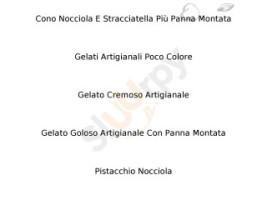 La Casa Del Gelato menu