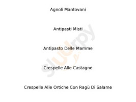 Osteria La Cucina Delle Mamme menu