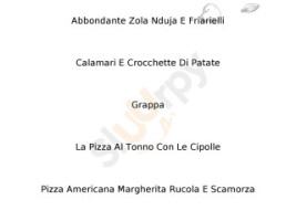 Premiata Pizzeria menu